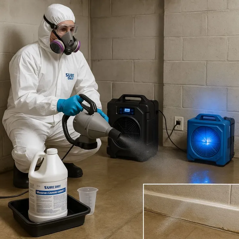 Sanitization and Odor Removal process in Redlands, CO