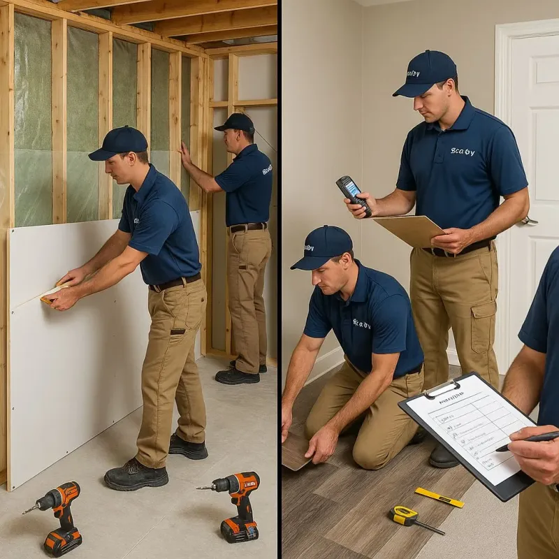 Repairs and Reconstruction process in Redlands, CO