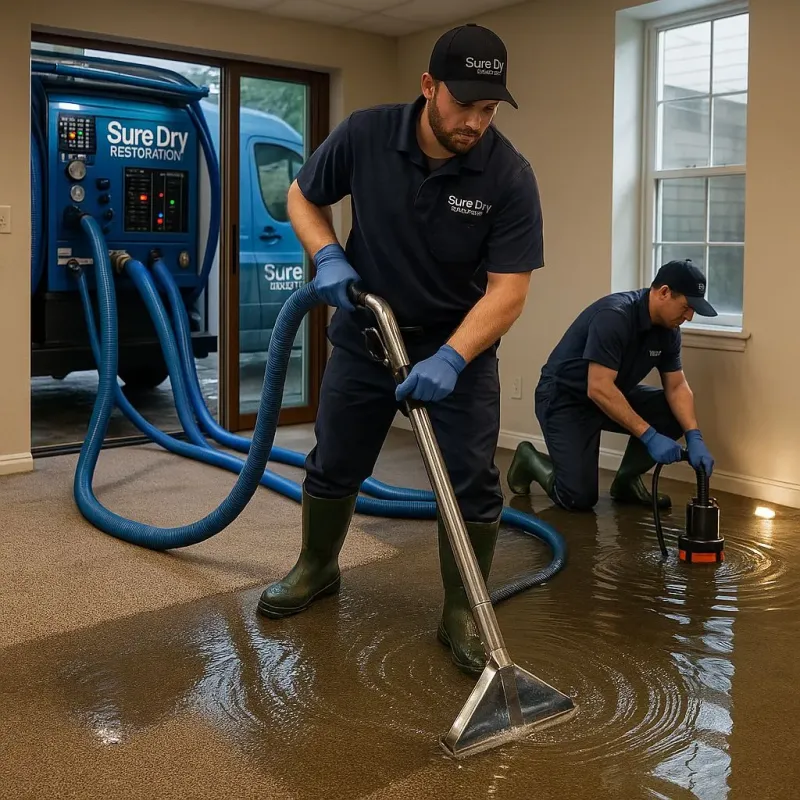Water Extraction and Removal process in Redlands, CO